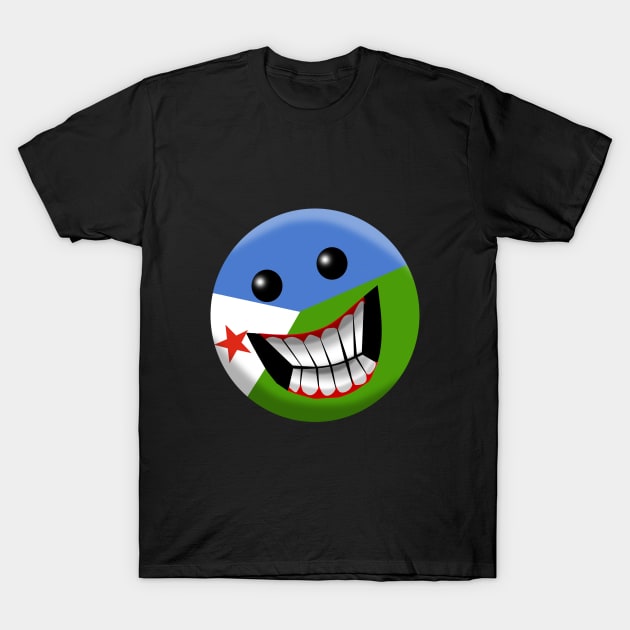 Djibouti T-Shirt by Wickedcartoons